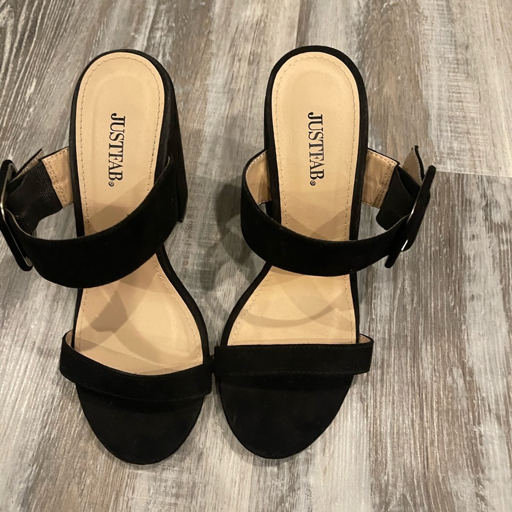 Just fab block heel